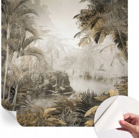 Öntapadós Dekoratív Fotótapéta Hálószobába Trópusi erdő 250x250 cm