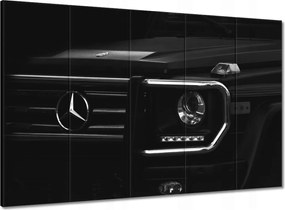 Vászonkép 100x70 Mercedes fekete Terepjáró