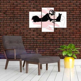 Kép - Fashion lady (90x60 cm)