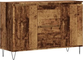 vidaXL antik fa színű szerelt fa tálalószekrény 101,5 x 35 x 70 cm