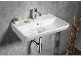 Bruckner - NEON beépíthető mosdó 60x41,5 cm kerámia/fehér