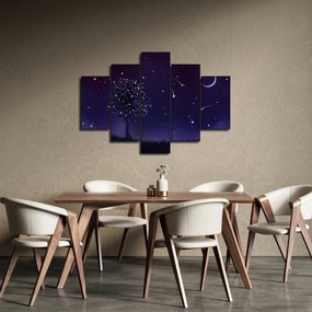 Kép - Illusztrációban fogott éj (150x105 cm)