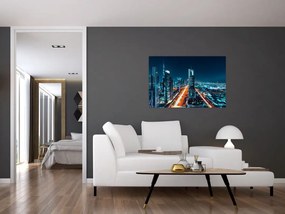 Kép - Dubai éjszaka (90x60 cm)