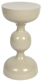 Fém kerek tárolóasztal ø 31 cm Lars – White Label