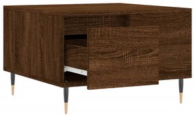 vidaXL barna tölgyszínű szerelt fa dohányzóasztal 55x55x36,5 cm