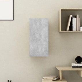 betonszürke szerelt fa TV-szekrény 30,5 x 30 x 60 cm