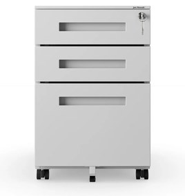 ATE fém irodai tároló 390 x 600 x 500 mm, szürke