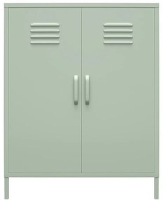 Zöld fém szekrény 40x102x80 cm Mission District – Støraa