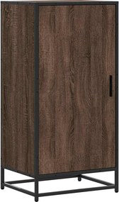 vidaXL barna tölgy színű szerelt fa cipőtartó 48x38x97,5 cm