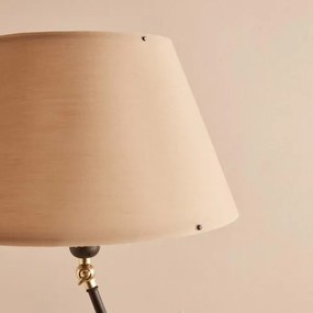 Állólámpa AYD 1xE27/40W/230V fekete/barna