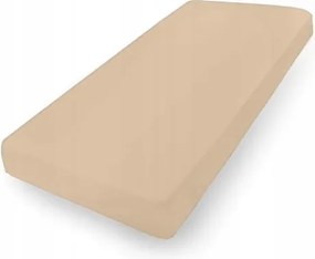 Jersey gumis lepedő 150/160x190/200x30 Bézs