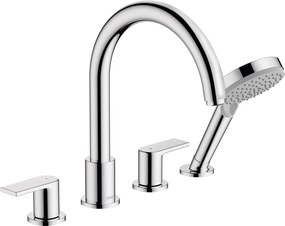 Hansgrohe Vernis Shape kád és zuhany csaptelep fürdőkád fölé króm 71459000