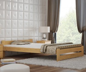 Fa ágy 120x200 Euro fenyő