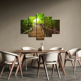Kép - Lépcsők a természetben (150x105 cm)