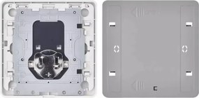 Kapcsoló 2 gombos GoSmart 1xCR2430 Tuya fehér