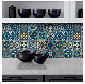 Dizier 9 db-os dekor falmatrica szett, 10 x 10 cm - Ambiance