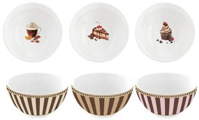 Porcelán tálka szett 3 db díszdobozban Sweet Moments