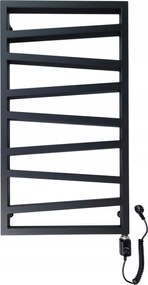 Elektromos fürdőszobai radiátor Onix 300 W Fekete