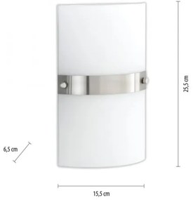 Paul Neuhaus 9846-55 - Fali lámpa SQUARE 2xE14/40W/230V