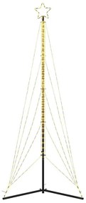 meleg fehér LED karácsonyfa 525 LED 302 cm