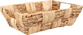 Téglalap Alakú Vízi Jácint Kosár 30x22x9 cm