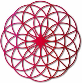 Varázslatos fa mandala a falon - Körök I átmérője FI 50, 60, 70, 80, 90 cm