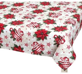 Bellatex Asztalterítő Karácsonyi díszek , 70 x 70cm, 70 x 70 cm