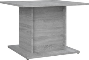 vidaXL szürke sonoma színű szerelt fa dohányzóasztal 55,5x55,5x40 cm