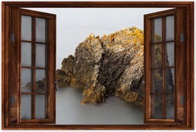 Poszterek 90x60 Sziklák Tenger Nap