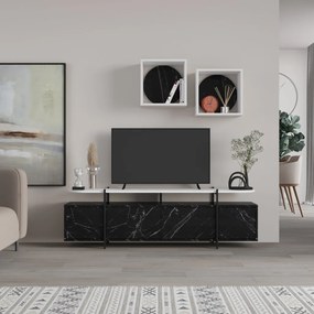 Hanley TV-állvány, fehér, 160 cm
