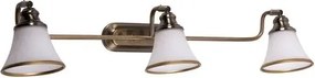 Rabalux beltéri karos spotlámpa e14 3x40w bronz/fehér grando
