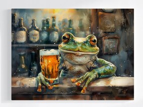 Poszter Grafika Béka Sör Pub Kocsmák Ital Bár 100x75