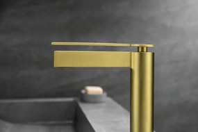 AREZZO design ELEGANT mosdócsaptelep, szálcsiszolt arany