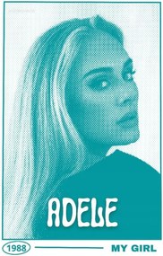 Poszter 21x30 cm A4 Adele Nyomtatás