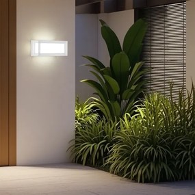 Brilagi - LED kültéri fali lámpatest PARKER LED/12W/230V 3000/4500/6000K fehér IP44