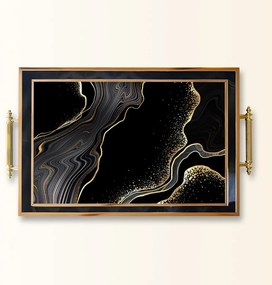 Üveg tálca, 38×24 cm – TPA9872