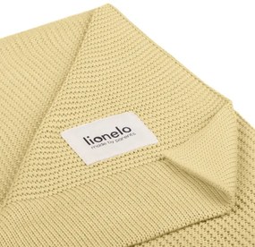 Lionelo - Bambusz takaró BAMBOO BLANKET 75x100 cm Citromsárga