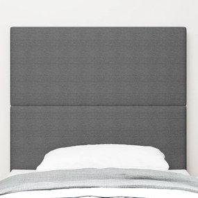 LED Fejtámla Világosszürke 100 cm Corduroy Anyag