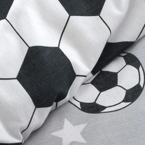 Egyszemélyes flanel gyerek ágyneműhuzat 135x200 cm Football Stars – Catherine Lansfield