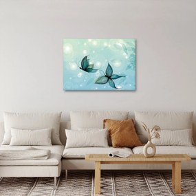 Kép - kék pillangók (70x50 cm)