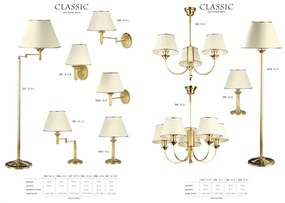 Jupiter 208 - CL K L - Fali lámpa CLASSIC 1xE27/60W/230V