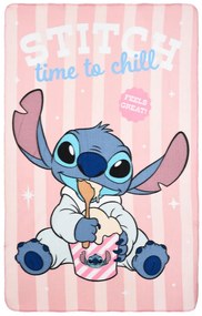 Disney Lilo és Stitch, A csillagkutya Time to Chill polár takaró 100x150cm
