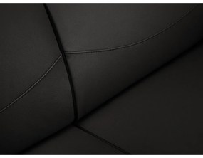 Neso fekete bőr kanapé, 235 x 90 cm - Windsor &amp; Co Sofas