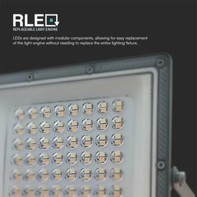 LED Reflektor LED/50W/230V IP65 3000/4000/6500K szürke