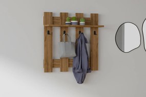Fali fogas Carina - Walnut