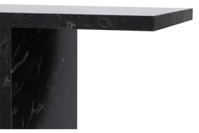 Kis asztal Life - Fekete, Marble