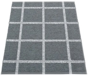 Antracitszürke kültéri-beltéri szőnyeg 70x100 cm Ada Granit – Pappelina