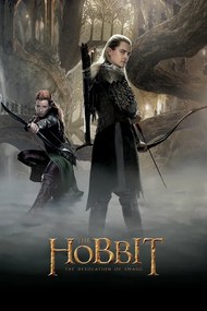 Művészi plakát A hobbit - Smaug pusztasága, (26.7 x 40 cm)