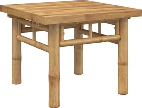 vidaXL bambusz dohányzóasztal 45 x 45 x 35 cm