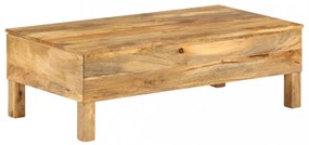 tömör mangófa dohányzóasztal 110 x 55 x 35 cm